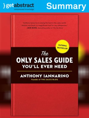 cover image of The Only Sales Guide You'll Ever Need (Summary)